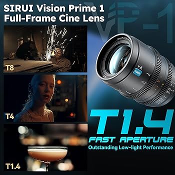 シルイ SIRUI Vision Prime 1 VP-1 24mm T1.4 SIRUI VP-1 Vision Prime 1 T1.4 Full Frame Cine Lens, 24mm
